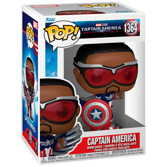 POP figure Marvel Captain America Brave New World Captain America-0