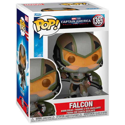 POP figure Marvel Captain America Brave New World Falcon-0
