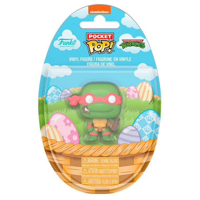 Pocket POP figure Ninja Turtles Raphael Easter Egg-1