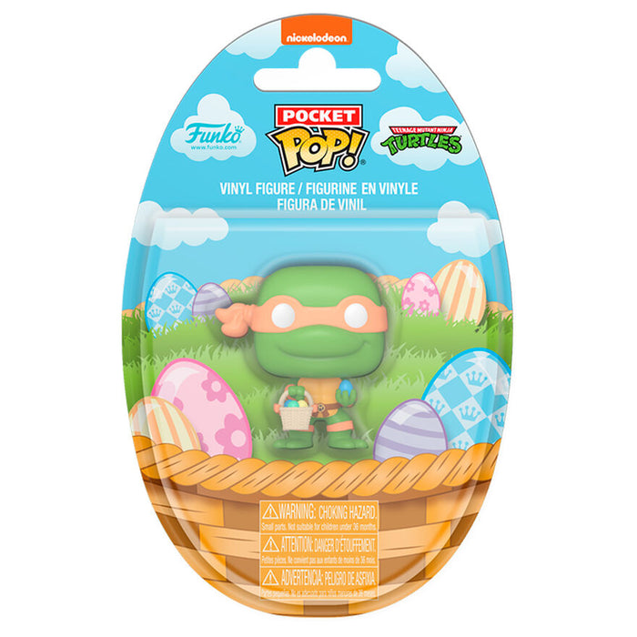 Pocket POP figure Ninja Turtles Michelangelo Easter Egg-0