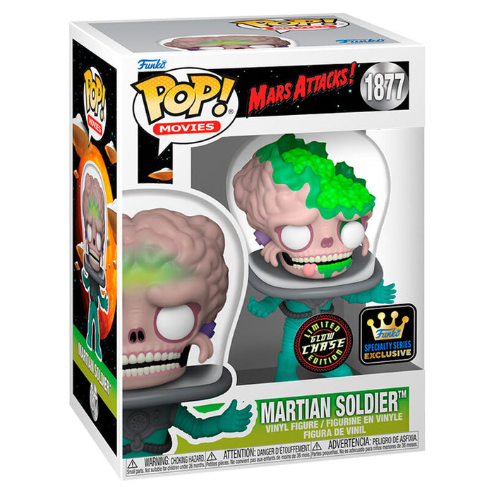 POP figure Mars Attacks Martian Soldier Exclusive Chase-1