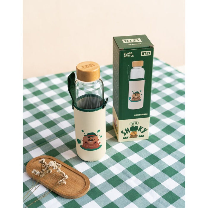 BT21 Shooky glass bottle 500ml-2