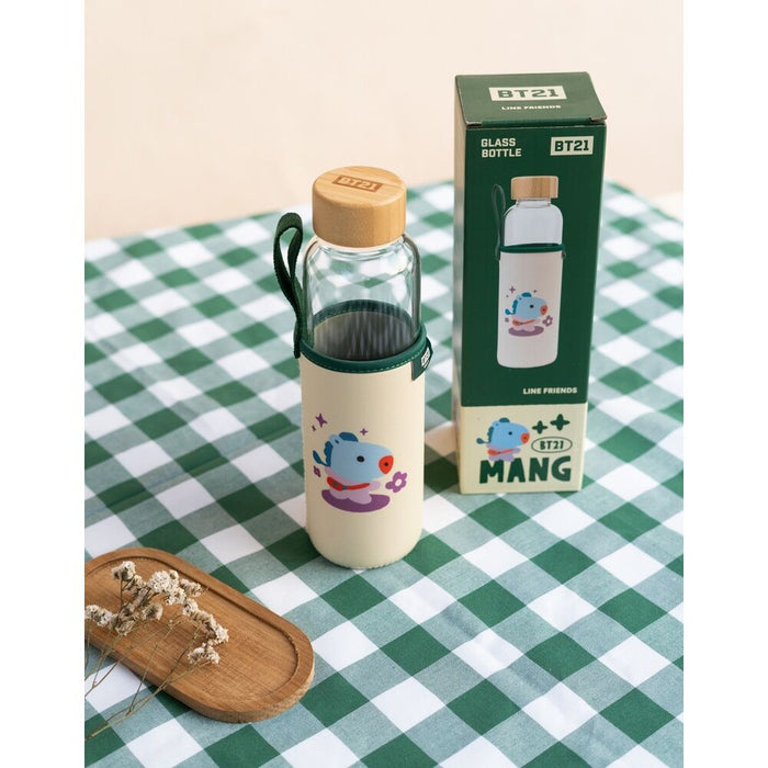 BT21 Mang glass bottle 500ml-3