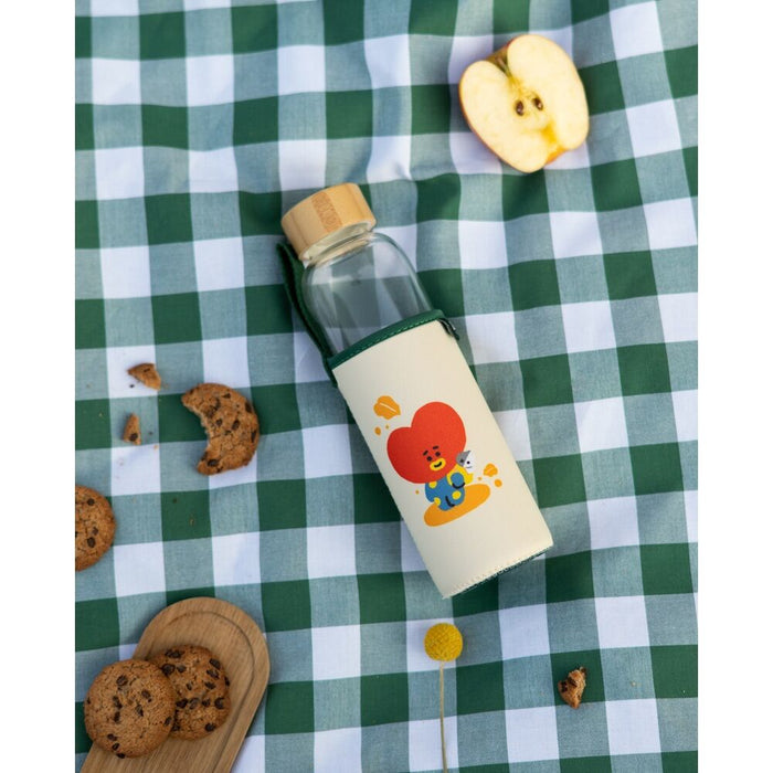 BT21 Tata glass bottle 500ml-3