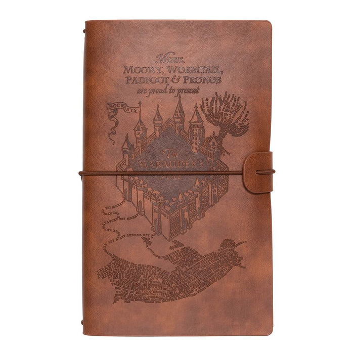 Harry Potter Marauder Map travel notebook-0