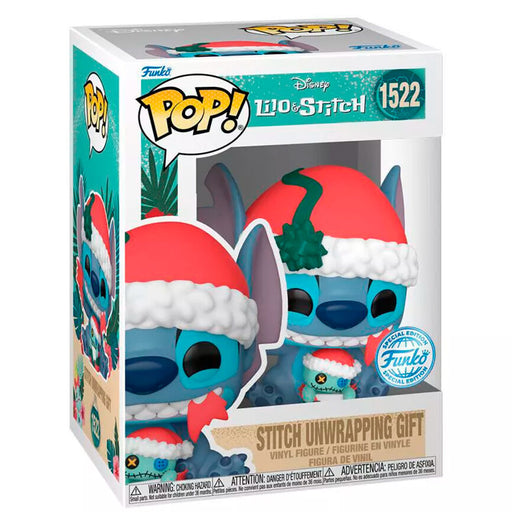 POP figure Disney Lilo & Stitch - Stitch Unwrapping Gift-0