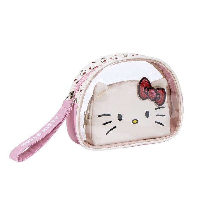 Hello Kitty 2 vanity case travel set-0