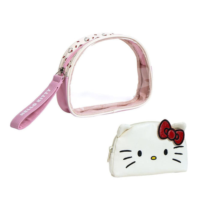 Hello Kitty 2 vanity case travel set-1