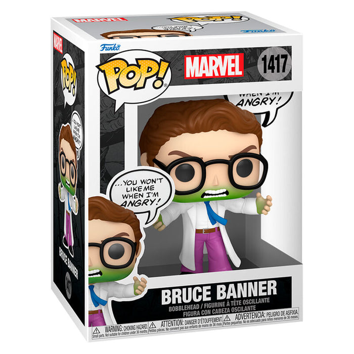 POP figure Marvel Bruce Banner Hulk-0