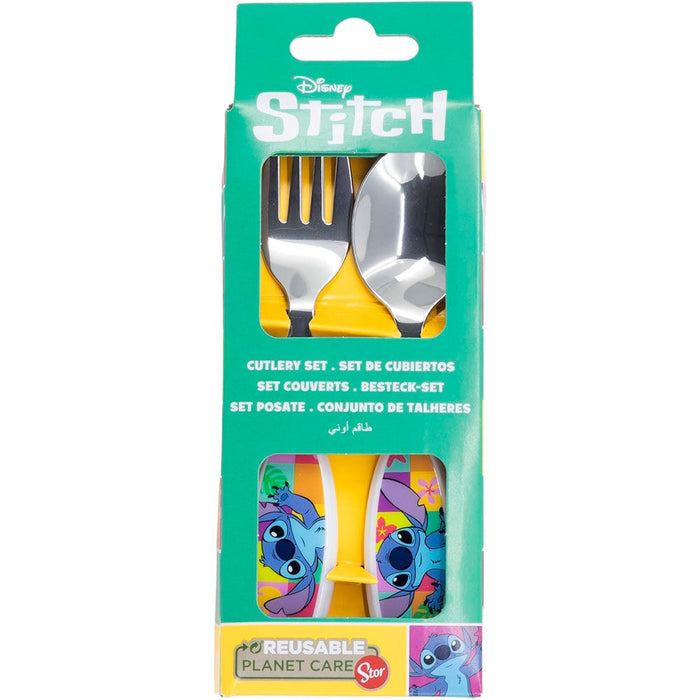 Disney Stitch Set 2 metal cutlery-1