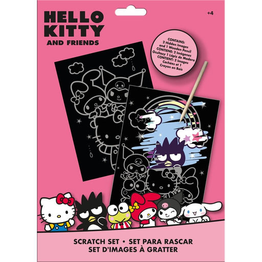 Hello Kitty and Friends Scratch stationery set-1
