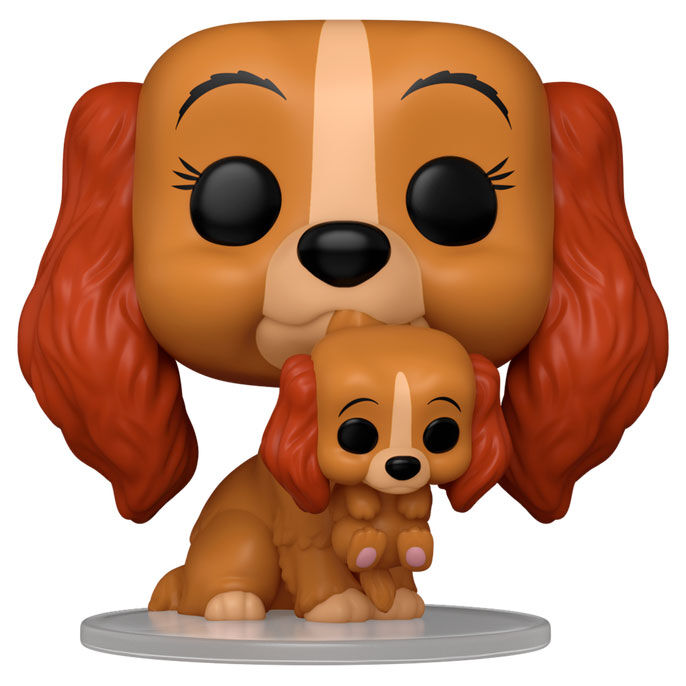 POP figure Disney Lady and the Tramp Lady with Puppy-0