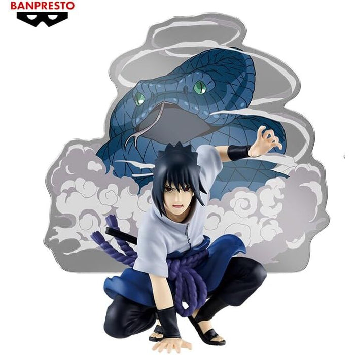 Naruto Shippuden Panel Spectacle Sasuke Uchiha Special figure 9cm-1