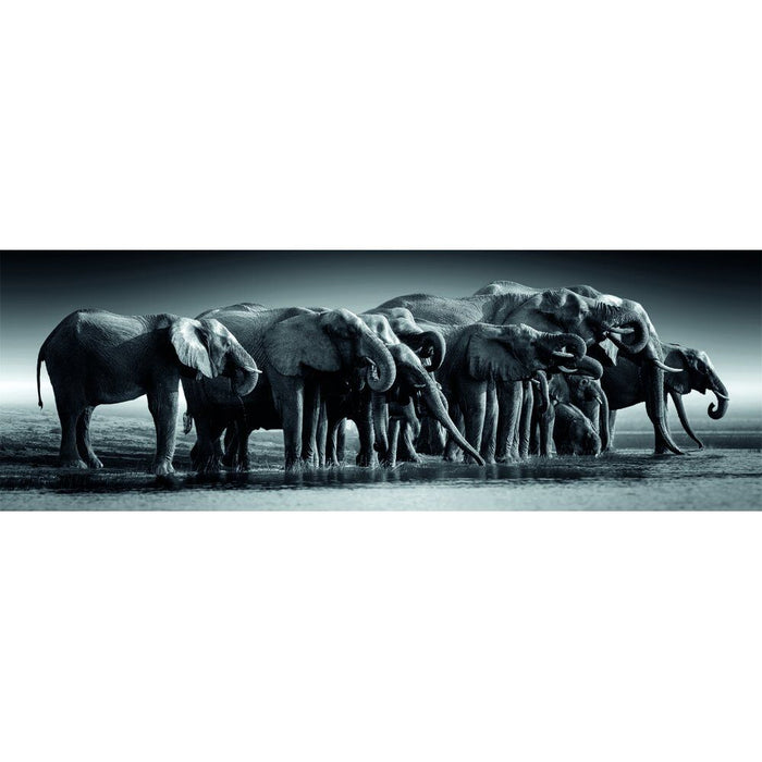 High Quality Herd of Giants Panorama puzzle 1000pcs-0