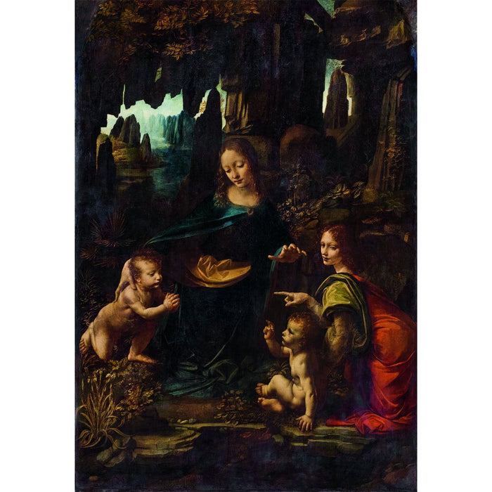 Museum Leonardo The Virgin of the Rocks puzzle 1000pcs-1