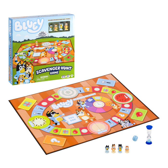 Spanish Bluey Scavenger Hunt board game-0