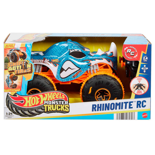 Hot Wheels Monster Trucks Rhinomite radio control car-1