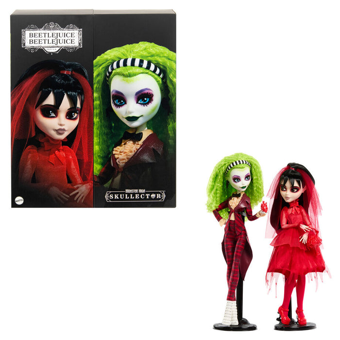 Monster High Beetlejuice set 2 dolls Skullector-1