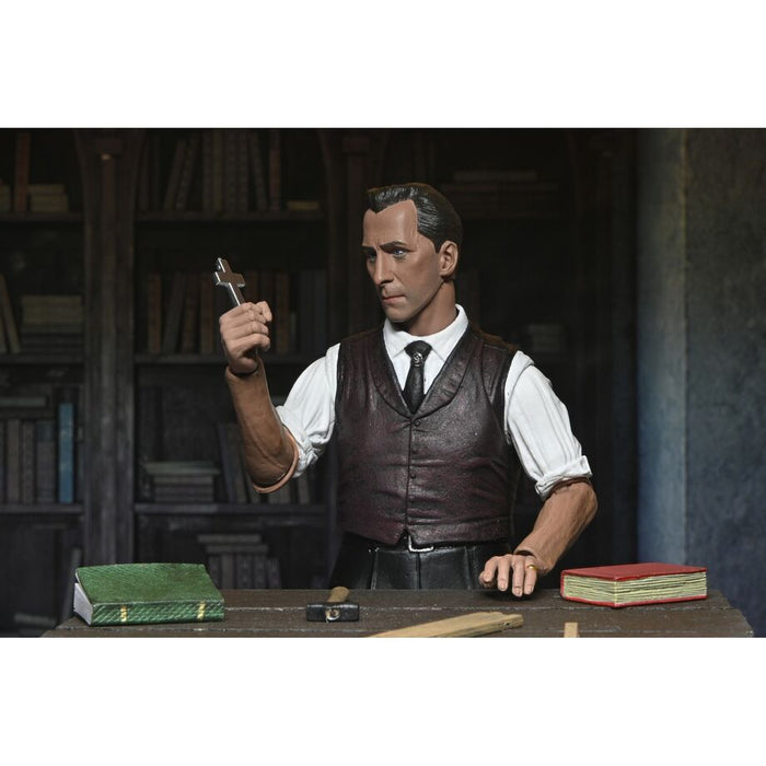 Hammer Films Horror of Dracula Van Helsing figure 18cm-4