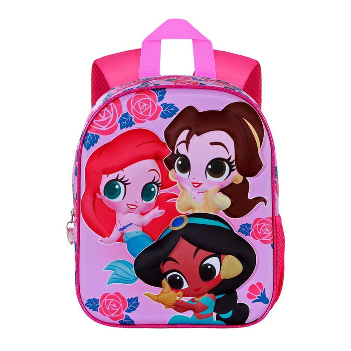 Disney Princess Flowers 3D backpack 31cm-1