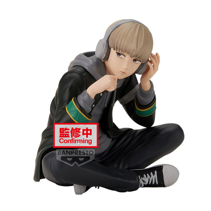 Wind Breaker Kaji Ren Sitting figure 9cm-1