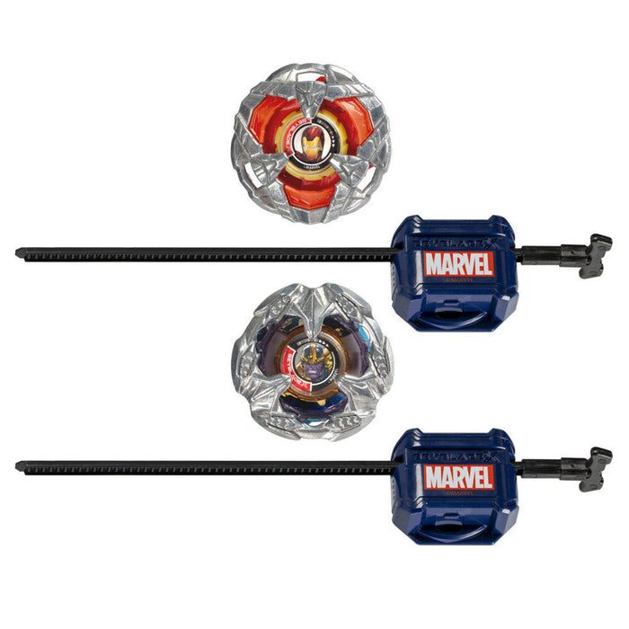 Beyblade X Iron Man 4-80B Thanos 4-60P game-1