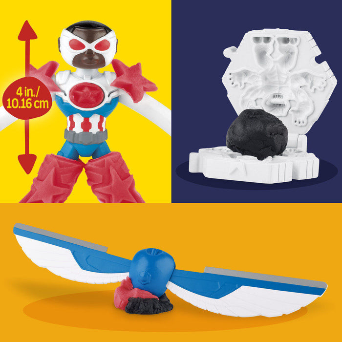 Play-Doh Marvel Captain America Motor mower-6