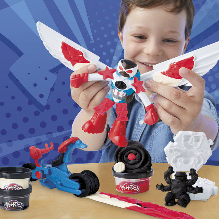 Play-Doh Marvel Captain America Motor mower-10