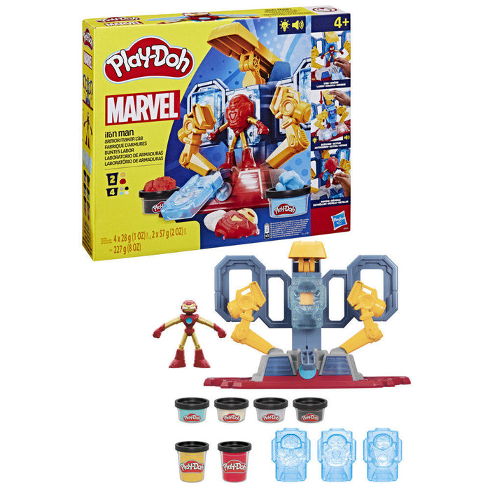 Play-Doh Marvel Iron Man Armour laboratory-1