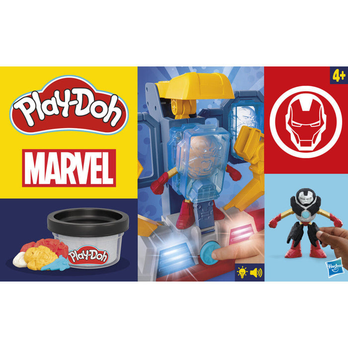 Play-Doh Marvel Iron Man Armour laboratory-8