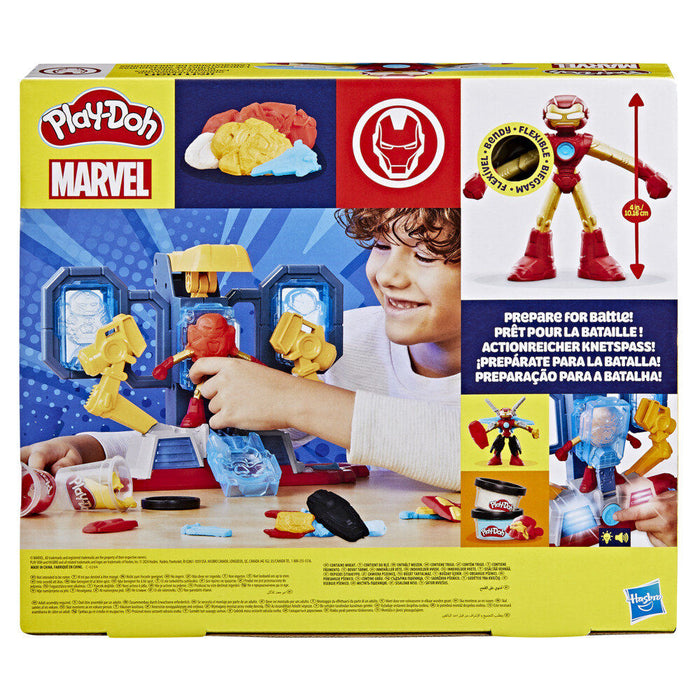 Play-Doh Marvel Iron Man Armour laboratory-9