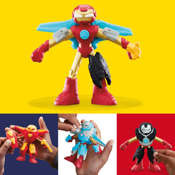 Play-Doh Marvel Iron Man Armour laboratory-15