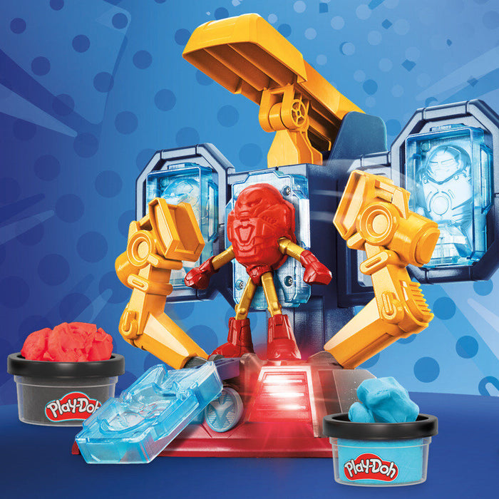 Play-Doh Marvel Iron Man Armour laboratory-17