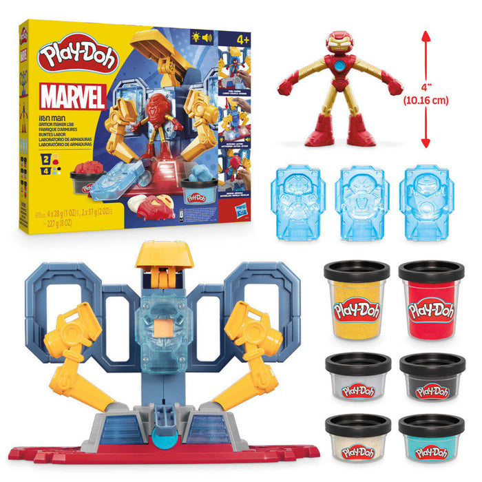 Play-Doh Marvel Iron Man Armour laboratory-0