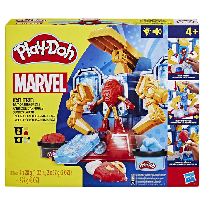 Play-Doh Marvel Iron Man Armour laboratory-3