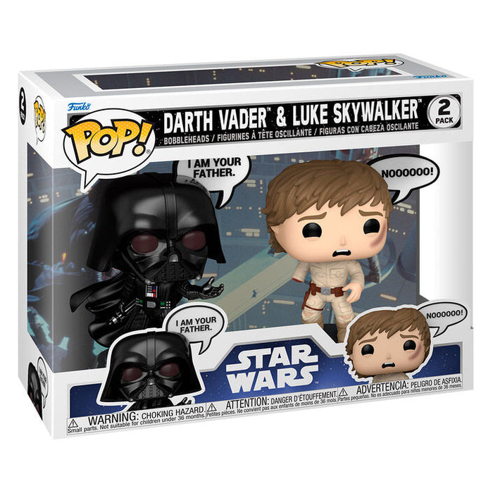 POP pack 2 figures Star Wars Darth Vader & Luke Skywalker-0