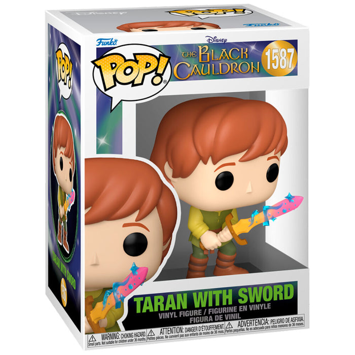 POP figure Disney The Black Cauldron Taran With Sword-0