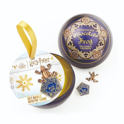 Harry Potter Chocolate Frog Pin + Christmas ball-1