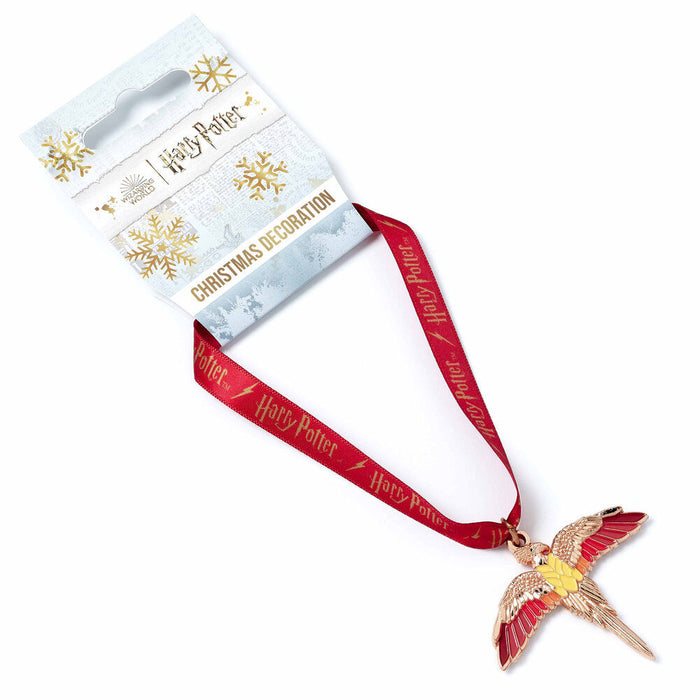 Harry Potter Fawkes Christmas ornament-2