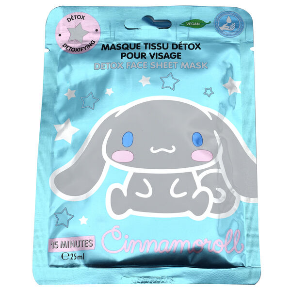 Hello Kitty Cinnamoroll detox facial mask-1