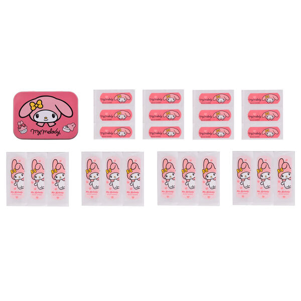 Hello Kitty My Melody metal band-aid box-2