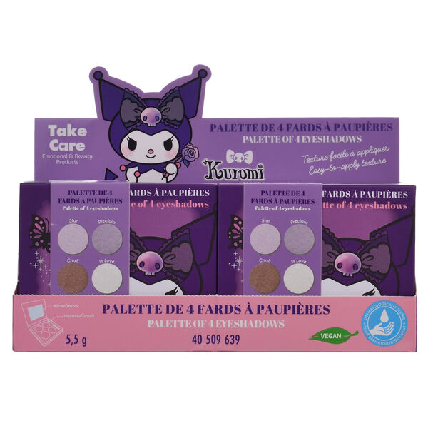 Hello Kitty Kuromi 4 colour palette-5
