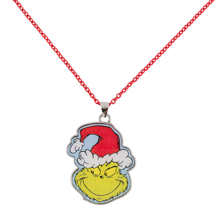 The Grinch Christmas Set necklace + earrings-2