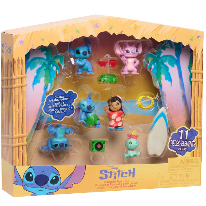 Disney Stitch pack 6 figures 5cm-1