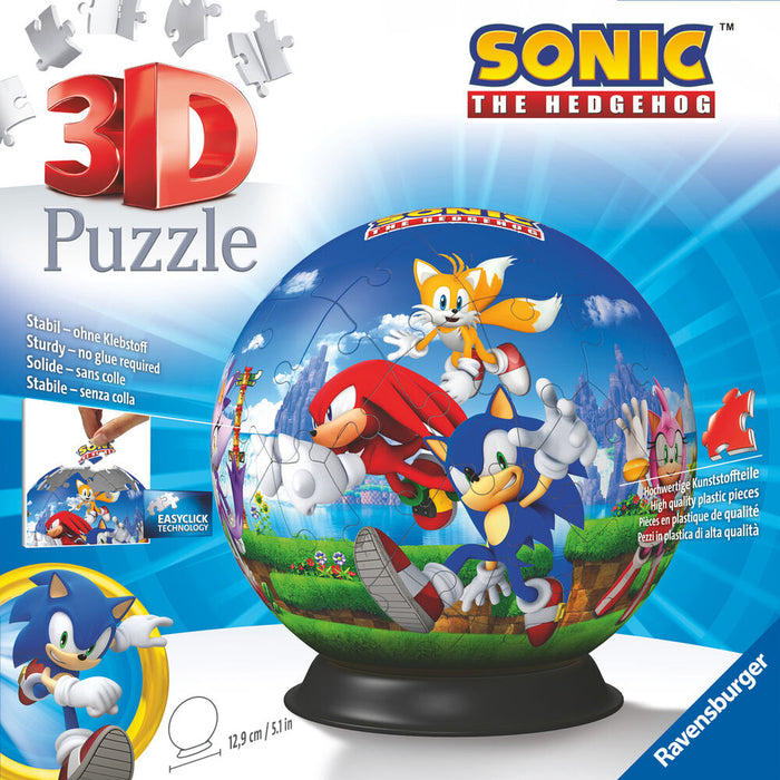 Sonic the Hedgehog 3D puzzle 72pcs-3