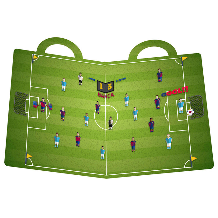 FC Barcelona reusable stadium 3D stickers book-3