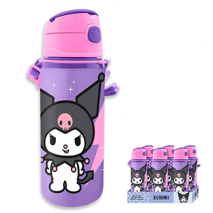 Hello Kitty Kuromi aluminium bottle 600ml-1