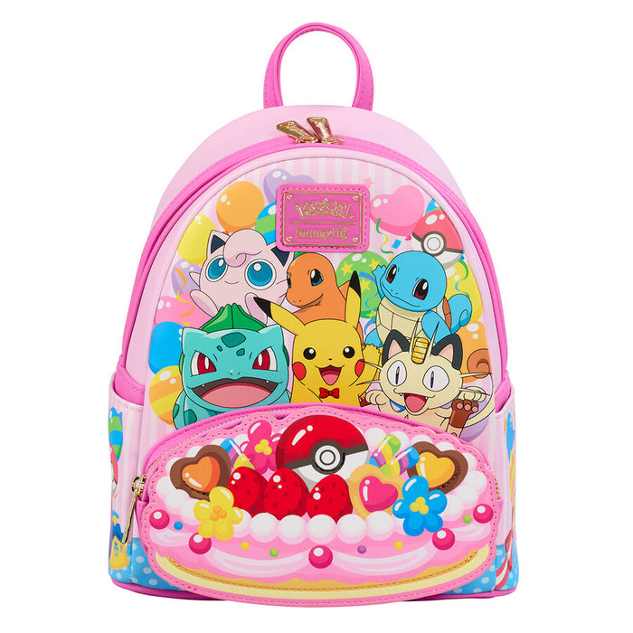 Loungefly Pokemon Friends Party backpack 26cm-1