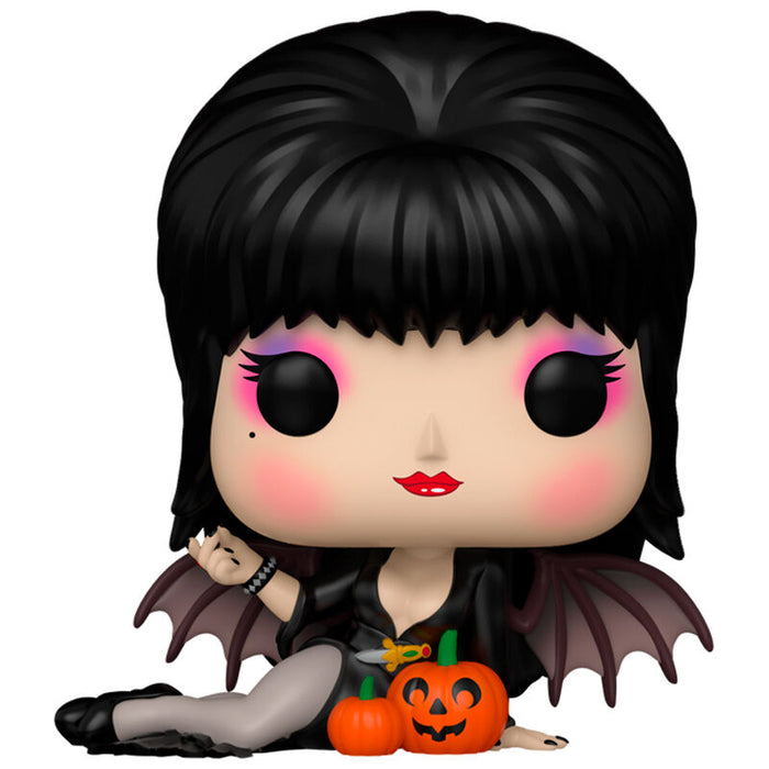 POP figure Elvira Mistress of the Dark Elvira with Pumpkins-1