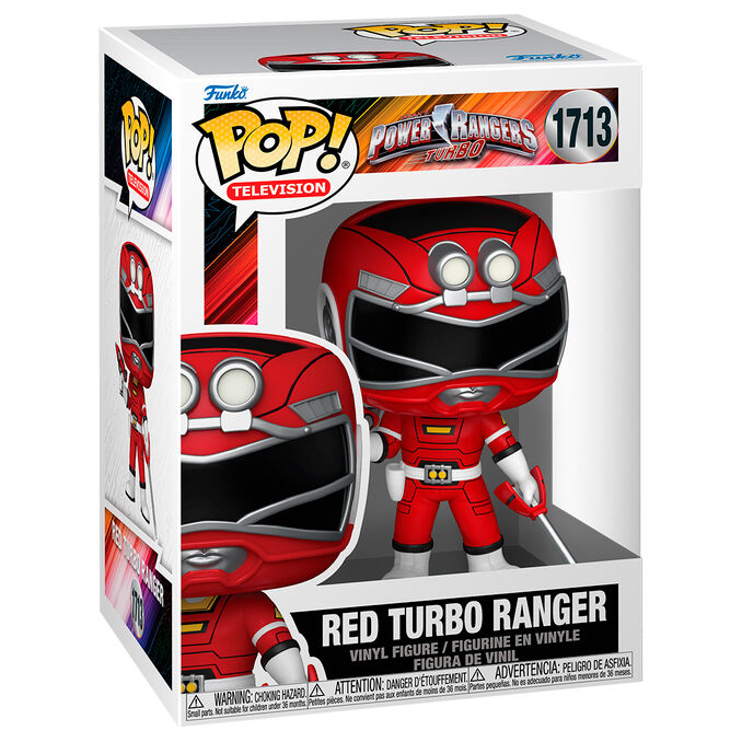 POP figure Rangers Turbo - Red Turbo Ranger-1